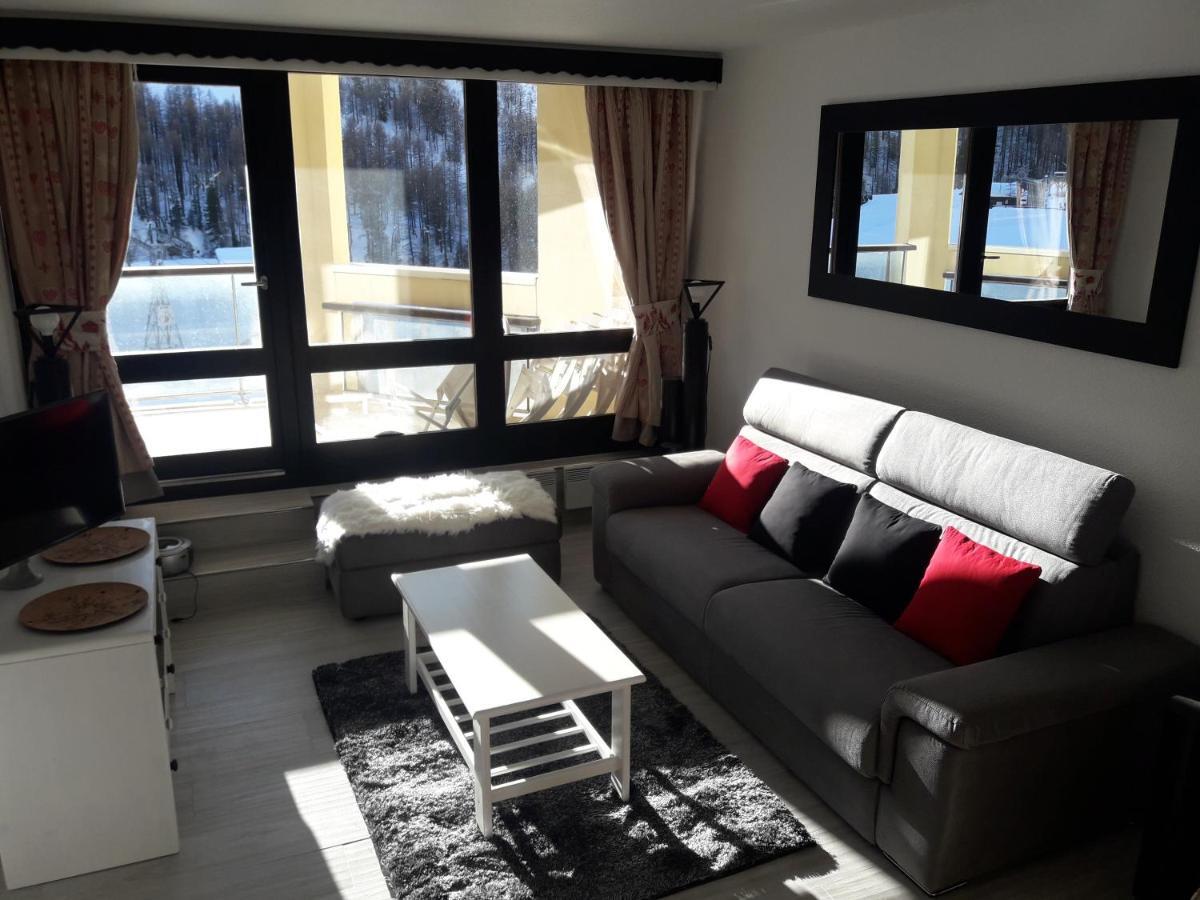 Appartement 4/6 Pers Plein Sud. Front De Neige Isola 2000 Kültér fotó